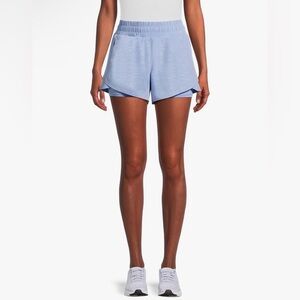 NWOT Avia Light Blue Women’s Athletic Shorts XXXL